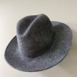 Stylish Gray Fedora Hat